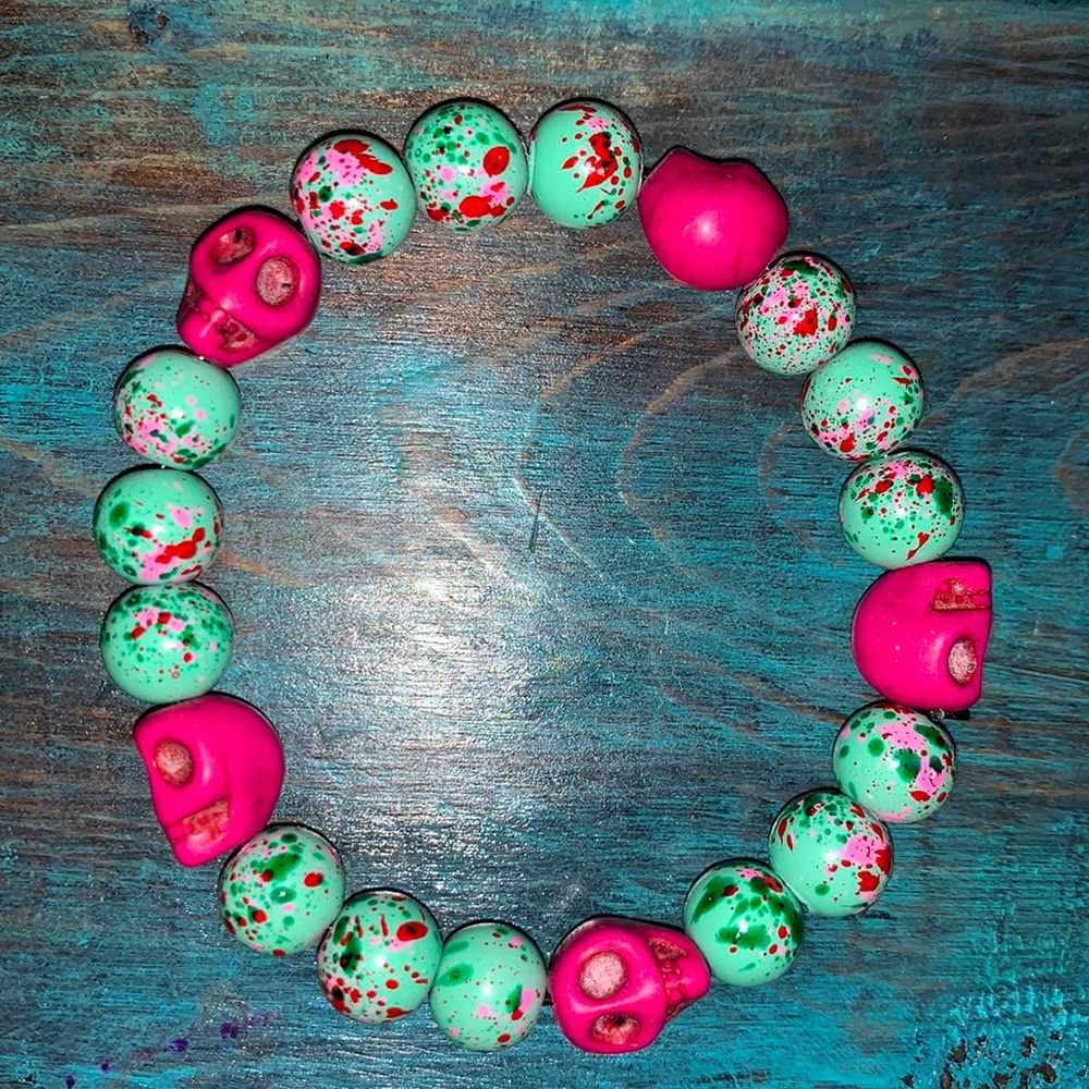 Handmade stretch bracelet
